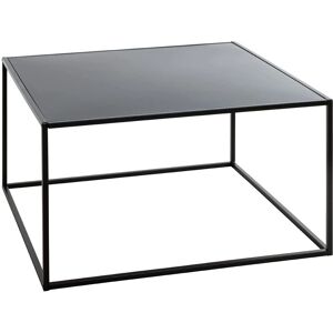 Haku Furniture Square Coffee Table Black 70x70x40cm Haku Furniture Square Coffee Table Black 70x70x40cm
