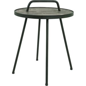 Haku Table Basse Vintage Métal Bois 50x50x65cm - Publicité Haku Table Basse Vintage Métal Bois 50x50x65cm - Publicité