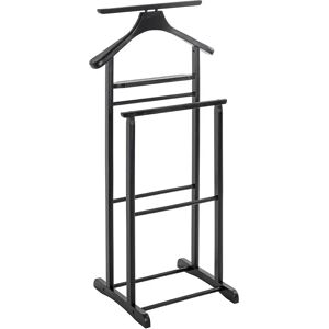 HAKU Möbel Clothes Rack - Solid Wood - Black - 47x102cm - Clothes Organizer HAKU Möbel Clothes Rack - Solid Wood - Black - 47x102cm - Clothes Organizer