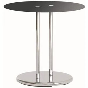 Haku Meuble - Modèle 33203 - Table d'appoint en verre noir - Publicité Haku Meuble - Modèle 33203 - Table d'appoint en verre noir - Publicité