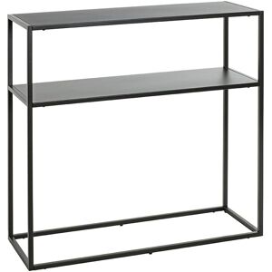 Étagère en métal Haku Noire 80x30x80cm - Solution de rangement - Publicité Étagère en métal Haku Noire 80x30x80cm - Solution de rangement - Publicité