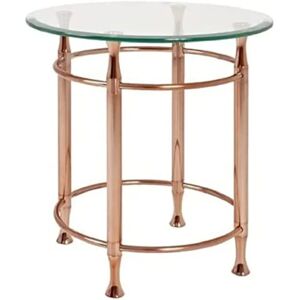 Haku Möbel Table d'appoint Cuivre - 50x50x52cm - Table d'Appoint - Publicité Haku Möbel Table d'appoint Cuivre - 50x50x52cm - Table d'Appoint - Publicité