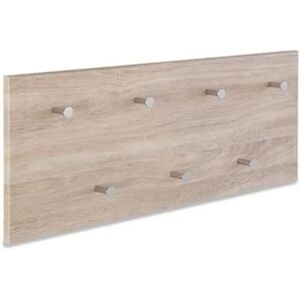 Haku Möbel Wall Coat Rack - 7 Hooks - Brown Wood - 80x30 cm Haku Möbel Wall Coat Rack - 7 Hooks - Brown Wood - 80x30 cm
