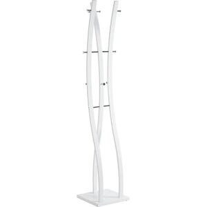 Moderní věšák na oblečení HAKU 88398 - 180cm vysoký, chromové detaily Moderní věšák na oblečení HAKU 88398 - 180cm vysoký, chromové detaily