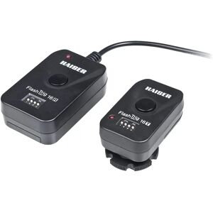 Kaiser Fototechnik FlashTrig 16 Déclencheur radio pour studio - Noir - Publicité Kaiser Fototechnik FlashTrig 16 Déclencheur radio pour studio - Noir - Publicité