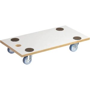 Wagner Transport Cart - 200kg Capacity, Melamine MDF Top, Light Blue Wagner Transport Cart - 200kg Capacity, Melamine MDF Top, Light Blue