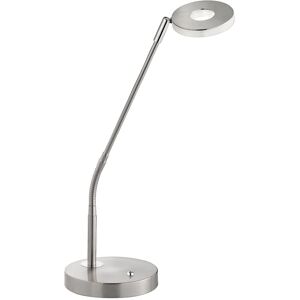 Fischer-Honsel Nickel LED-Schreibtischleuchte mit Dimmfunktion Fischer-Honsel Nickel LED-Schreibtischleuchte mit Dimmfunktion