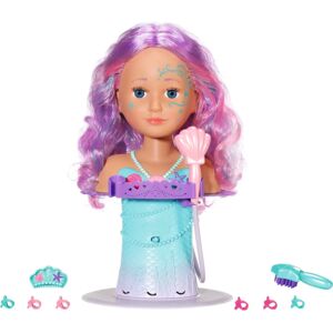 BABY born Sister Styling Mermaid Head Bath Doll - Multicolour BABY born Sister Styling Mermaid Head Bath Doll - Multicolour