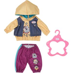 Zapf Creation Baby born Outfit with Hoody Set di vestiti per bambola - Doll Clothes Set Zapf Creation Baby born Outfit with Hoody Set di vestiti per bambola - Doll Clothes Set