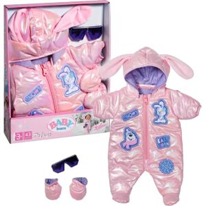 BABY Born Deluxe Snowsuit 43cm - Pink Winter Outfit with Gloves & Sunglasses BABY Born Deluxe Snowsuit 43cm - Pink Winter Outfit with Gloves & Sunglasses