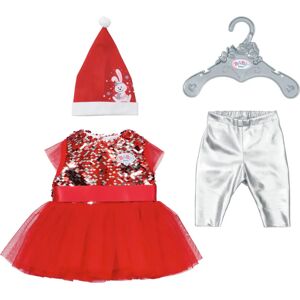 Joulupuku Baby bornille - Lelujen vaatteet Joulupuku Baby bornille - Lelujen vaatteet