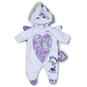 BABY born Unicorn Onesie 43cm Doll jumpsuit - Doll Clothes BABY born Unicorn Onesie 43cm Doll jumpsuit - Doll Clothes