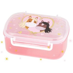 Boîte à lunch Sigikid Pony Love - Sans BPA, 17x11x7cm, Rose - Publicité Boîte à lunch Sigikid Pony Love - Sans BPA, 17x11x7cm, Rose - Publicité