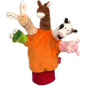 sigikid 42786 - Handpuppe mit bunten Tieren für Kinder sigikid 42786 - Handpuppe mit bunten Tieren für Kinder