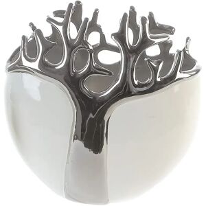 GILDE Tree Vase - White Ceramic 21cm GILDE Tree Vase - White Ceramic 21cm