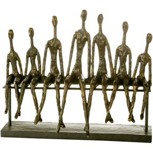 GILDE Community Bronze Sculpture - Art Figurine 40x11x35cm GILDE Community Bronze Sculpture - Art Figurine 40x11x35cm