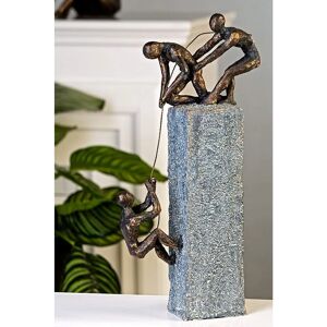 Gilde Assistance Bronze Sculpture - Decorative Art Piece Gilde Assistance Bronze Sculpture - Decorative Art Piece