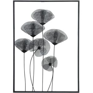 GILDE Casablanca Mohn Wandrelief - Wanddeko - 70x50 cm GILDE Casablanca Mohn Wandrelief - Wanddeko - 70x50 cm