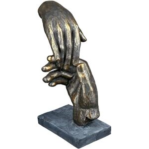 GILDE Casablanca Two Hands Decor Figurine - Menselijke Verbinding Kunst GILDE Casablanca Two Hands Decor Figurine - Menselijke Verbinding Kunst