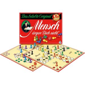 Schmidt Spiele Jubiläumsedition Mensch ärgere Dich nicht Board Game - Family Classic Schmidt Spiele Jubiläumsedition Mensch ärgere Dich nicht Board Game - Family Classic