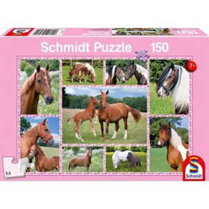 Schmidt Rosa Djurpussel 150 Delar Schmidt Rosa Djurpussel 150 Delar