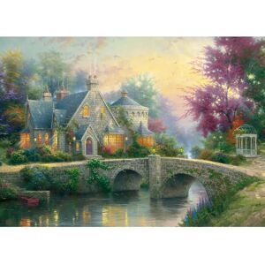 Quebra-cabeça Thomas Kinkade da Schmidt Spiele - 3000 Peças - Qualidade Premium Quebra-cabeça Thomas Kinkade da Schmidt Spiele - 3000 Peças - Qualidade Premium