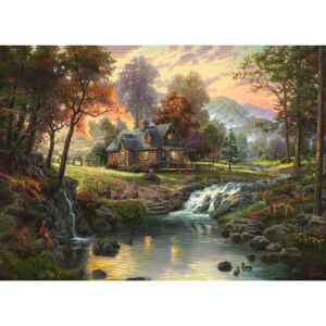 Schmidt Spiele Mountain Retreat Puzzle - Jigsaw puzzle 1000 pcs Landscape Schmidt Spiele Mountain Retreat Puzzle - Jigsaw puzzle 1000 pcs Landscape