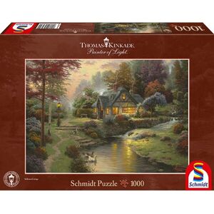 Schmidt Puzzle Thomas Kinkade Stillwater Cottage - Puzzle Schmidt Puzzle Thomas Kinkade Stillwater Cottage - Puzzle