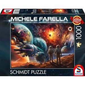 Schmidt Michele Farella Kosmiske Farver - Puslespil 1000 brikker Schmidt Michele Farella Kosmiske Farver - Puslespil 1000 brikker