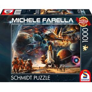 Schmidt Michele Farella Rumrejse Puslespil - 1000 stykker Schmidt Michele Farella Rumrejse Puslespil - 1000 stykker