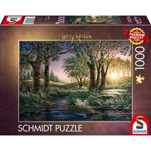 Schmidt Redlin: Morgenmagie ved Dammen - Puslespil Schmidt Redlin: Morgenmagie ved Dammen - Puslespil