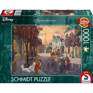 Schmidt Spiele Disney The Aristocats Contour puzzle 1000 pcs - Puzzle Schmidt Spiele Disney The Aristocats Contour puzzle 1000 pcs - Puzzle