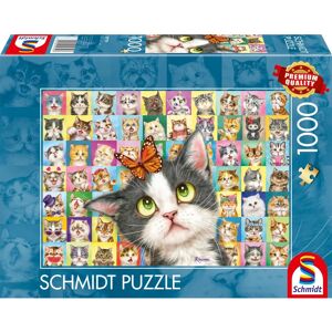 Schmidt Katzen-Mimik Puzzle - 1000 Pieces - Puzzle Schmidt Katzen-Mimik Puzzle - 1000 Pieces - Puzzle