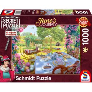 Puzzle June's Journey: Tea in the Garden - 1000 delar Puzzle June's Journey: Tea in the Garden - 1000 delar