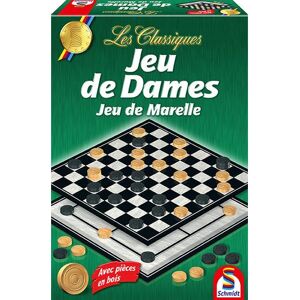 Schmidt Spiele 88110 Échecs Dames - Jeu de Société pour 7+ ans Schmidt Spiele 88110 Échecs Dames - Jeu de Société pour 7+ ans