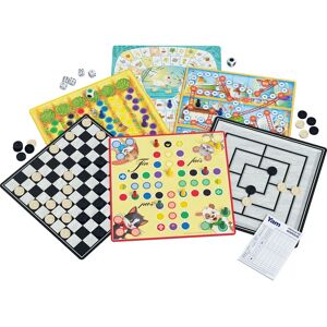 Schmidt Spiele 88438 Tábla- és kártyajáték - 100 klasszikus és eredeti játék - 3 éves kortól Schmidt Spiele 88438 Tábla- és kártyajáték - 100 klasszikus és eredeti játék - 3 éves kortól
