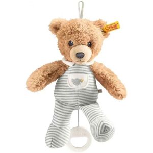 Steiff Nounours Gris Boîte à Musique - 20cm - Publicité Steiff Nounours Gris Boîte à Musique - 20cm - Publicité