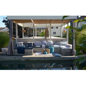 H.O.C.K. Badu Batik Midnight Outdoor Sitzkissen - Kissen H.O.C.K. Badu Batik Midnight Outdoor Sitzkissen - Kissen