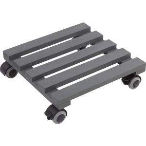 Soporte para Plantas Gris Metafranc - Carrito para plantas Soporte para Plantas Gris Metafranc - Carrito para plantas