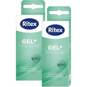 Ritex Gel + s bio Aloe Vera - Gleitgel für mehr Feuchtigkeit & intensive Pflege Ritex Gel + s bio Aloe Vera - Gleitgel für mehr Feuchtigkeit & intensive Pflege