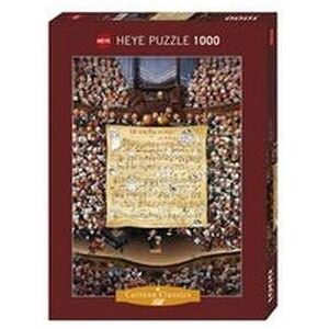 Puzzle Heye Loup Score 1000 Pièces - Classiques de Dessins Animés - Publicité Puzzle Heye Loup Score 1000 Pièces - Classiques de Dessins Animés - Publicité