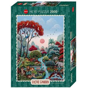 Heye Exotischer Garten Wildtier-Paradies Puzzle - 2000 Teile Heye Exotischer Garten Wildtier-Paradies Puzzle - 2000 Teile
