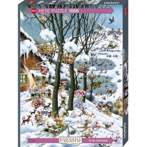 Heye Michael Ryba Winter Paradise 1000 Puzzel - Legpuzzel Heye Michael Ryba Winter Paradise 1000 Puzzel - Legpuzzel