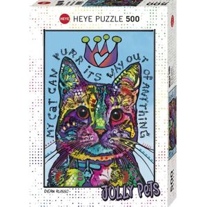 Puzzle Heye Mon Chat Peut Ronronner - 500 Pièces - Publicité Puzzle Heye Mon Chat Peut Ronronner - 500 Pièces - Publicité