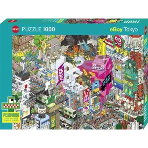 Heye Tokyo Quest eBoy Pixorama Puzzle 1000 Stück Heye Tokyo Quest eBoy Pixorama Puzzle 1000 Stück