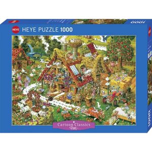 Heye Ryba Lustiges Bauernhof Cartoon Classics Puzzle - 1000 Teile Heye Ryba Lustiges Bauernhof Cartoon Classics Puzzle - 1000 Teile