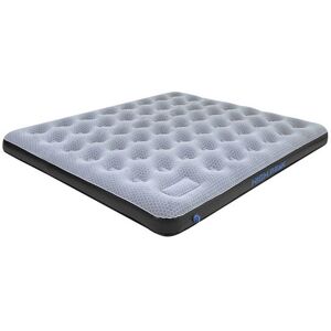 High Peak King Comfort Plus Luftmadrass - med pump, 185x200cm, svart/blå/grå High Peak King Comfort Plus Luftmadrass - med pump, 185x200cm, svart/blå/grå