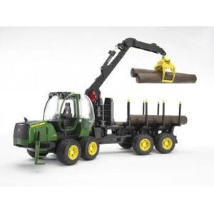 Bruder John Deere 1210E Forwarder with 4 Tree Trunks Bruder John Deere 1210E Forwarder with 4 Tree Trunks