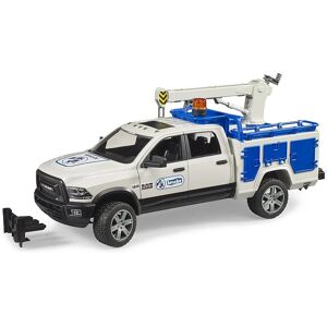 BRUDER RAM 2500 Service Truck - Kran & Roterende Lygte BRUDER RAM 2500 Service Truck - Kran & Roterende Lygte