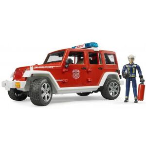 BRUDER Brandbil Jeep Wrangler Rubicon - Legetøj 1:16 BRUDER Brandbil Jeep Wrangler Rubicon - Legetøj 1:16